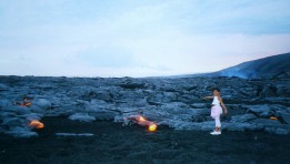 Mia at Kilauea 2002